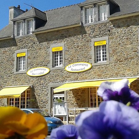 Hotel Restaurant Du Commerce La Gouesnière Exterior foto